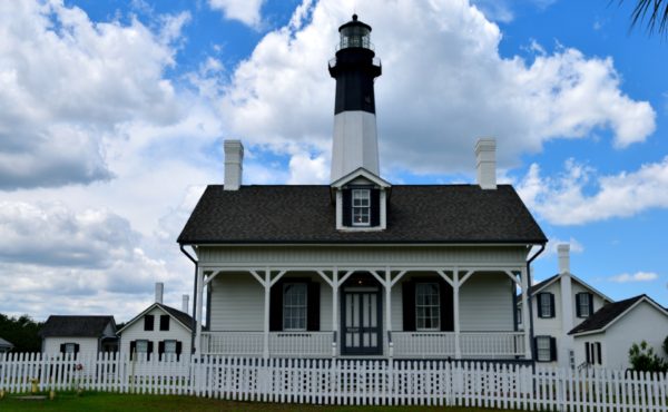 The Tybee Island Lighthouse near North Beach
